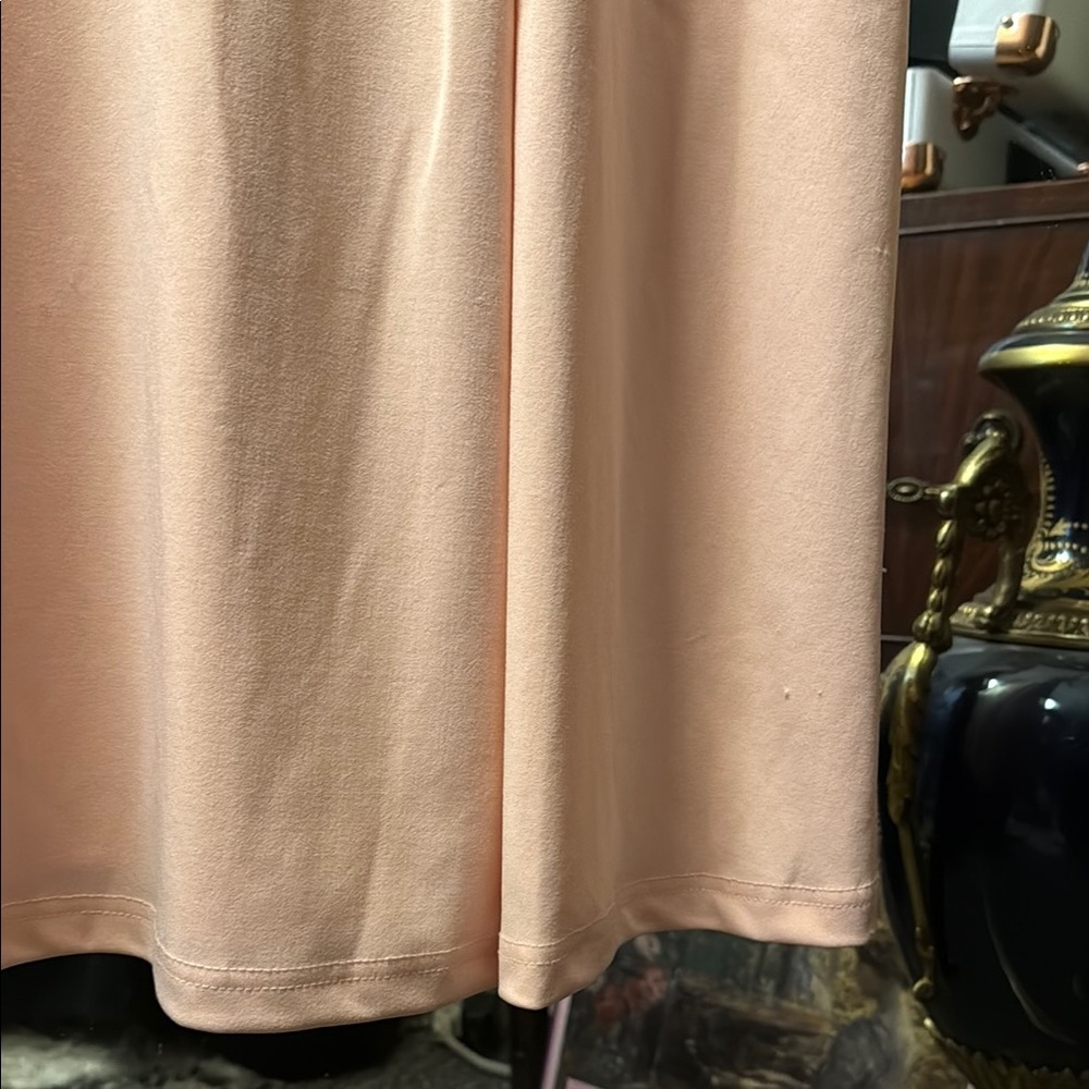 Vintage (Inspired) Pink Lace Maxi Dress - Picture 7 of 10